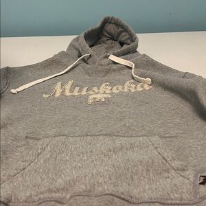 Vintage Pane by L.L. Bean Muskoka Hoodie – Gray – Large
